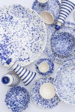 Prato Dois Folhos azul - Image 5