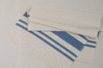 Caminho de mesa Tecedeira Risca Azul