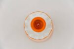 Castiçal Sarapinta risca laranja - Image 5