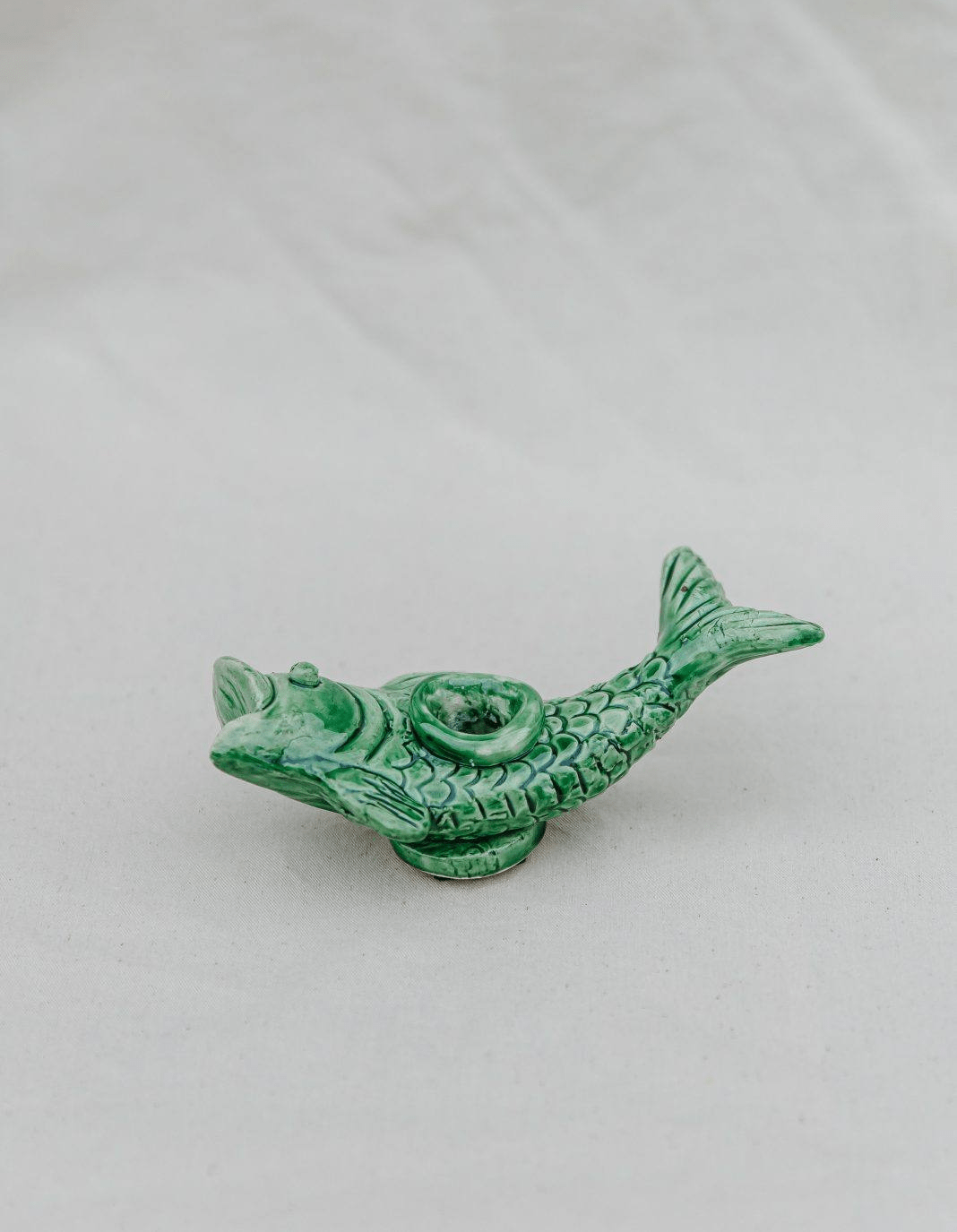 is421ein Castiçal peixe verde - Image 1