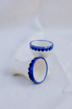 Copo para ovo azul