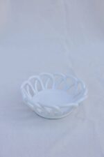 Pequenos cestos em cerâmica branco - Image 4
