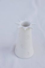 Jarra / castiçal estrela branco